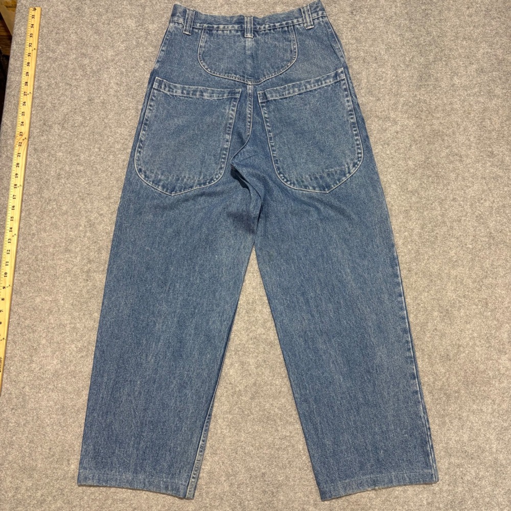 Vintage Corniche American Public Co Wide Leg Jeans Medium Wash Skater 30x27.5